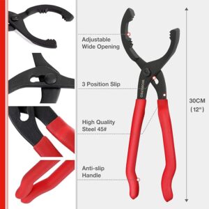 Adjustable Oil Filter Pliers – Engine Filters & Fittings Tool